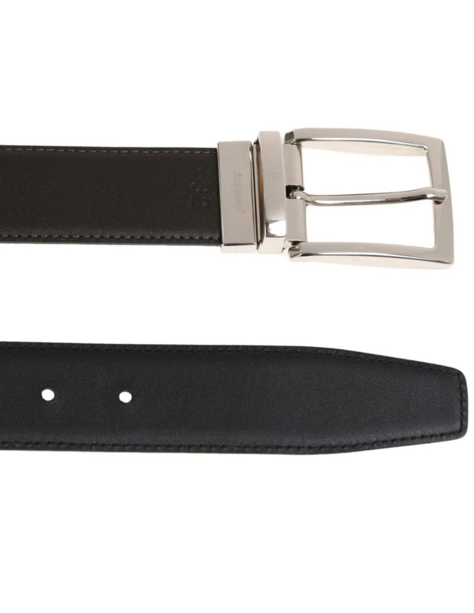 Cinturón Scappino de piel para hombre