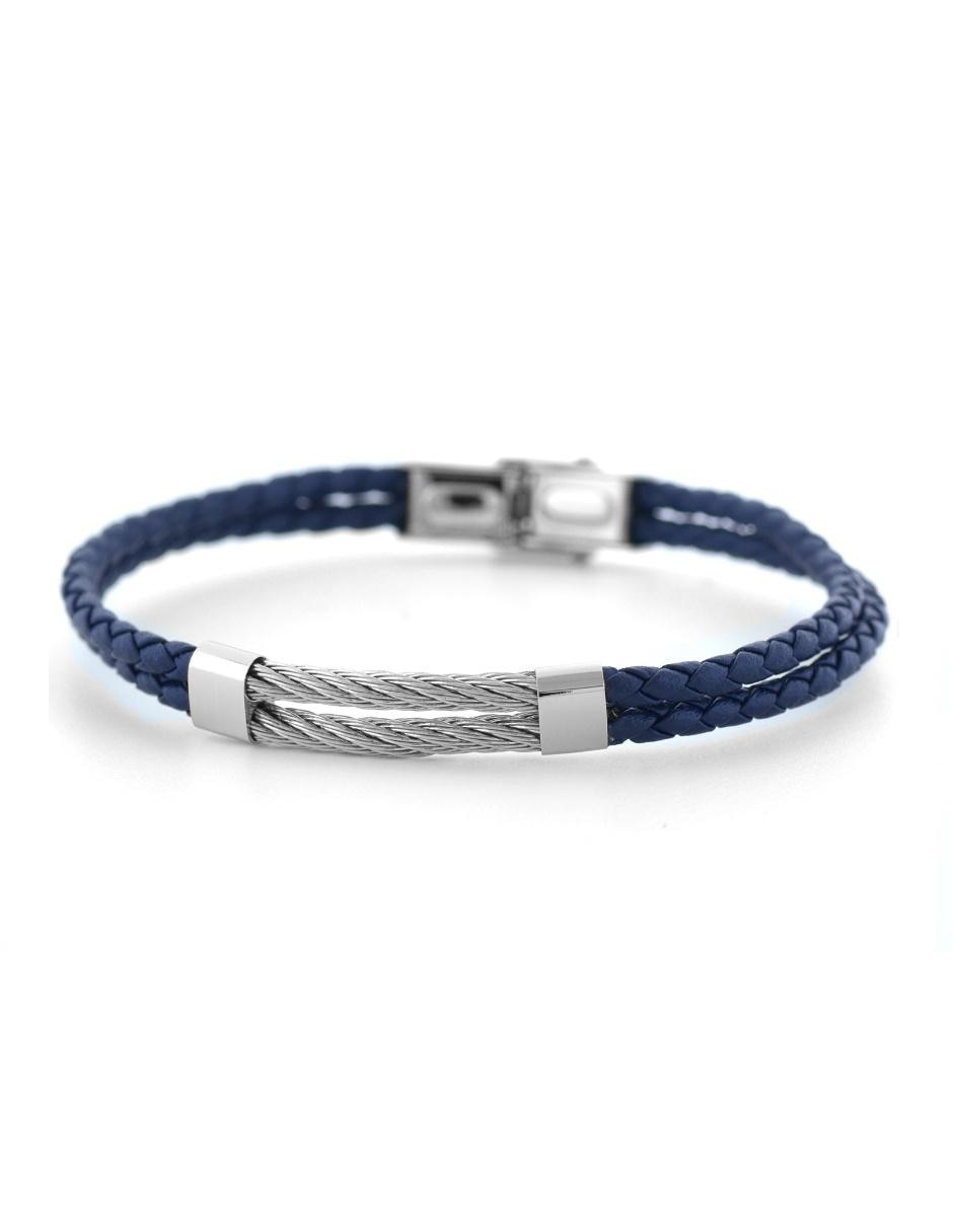 Pulsera acabado tejido