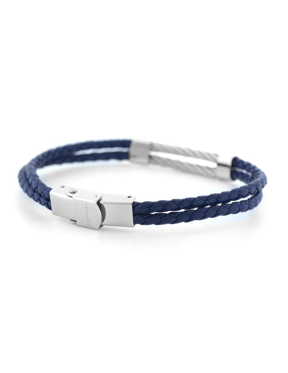 Pulsera acabado tejido