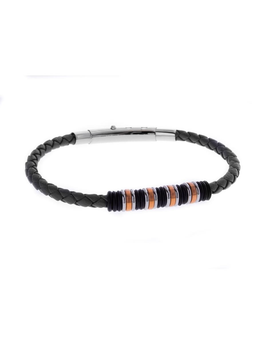 Pulsera acabado tejido