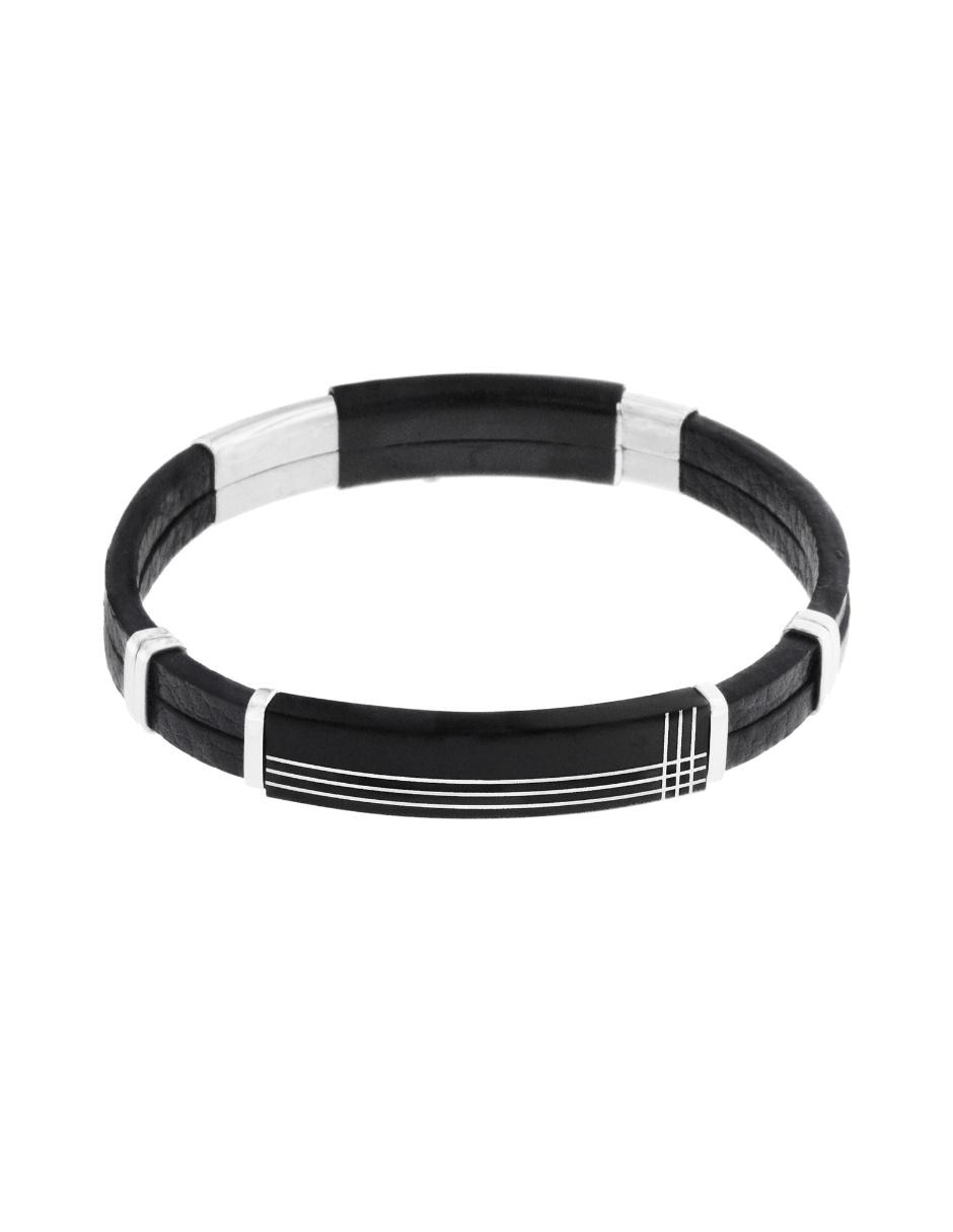 Pulsera acabado acero