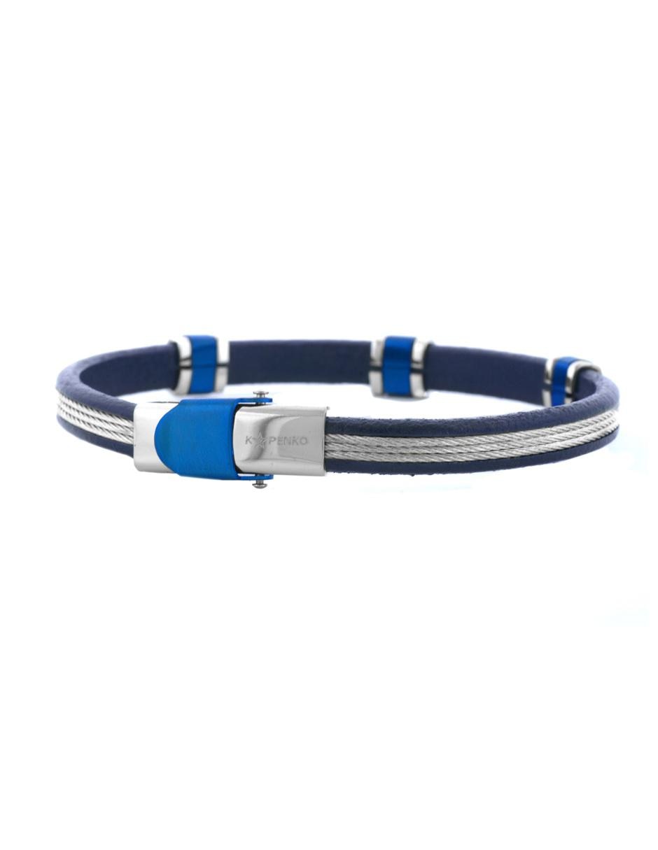 Pulsera acabado acero 2