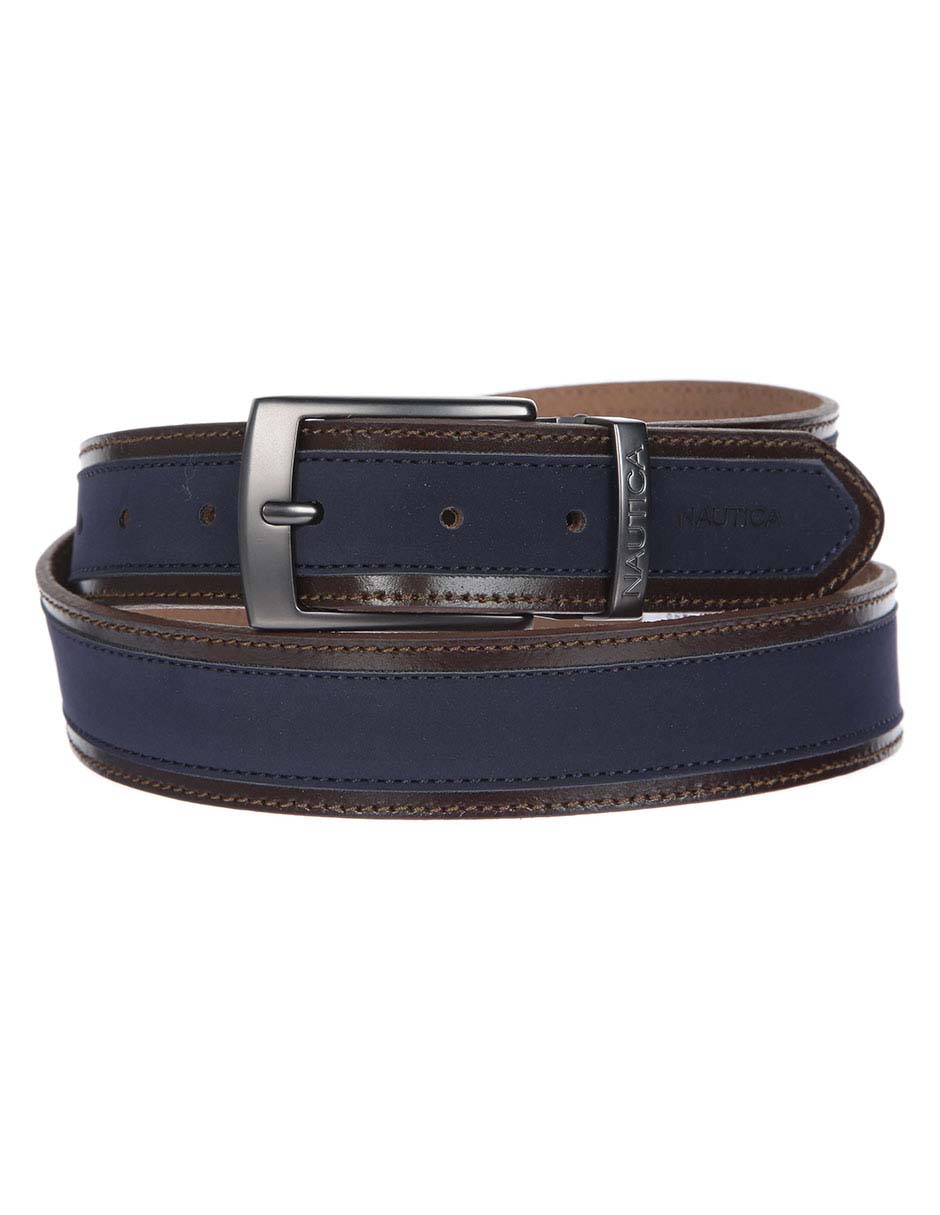 Cinturón de piel para hombre