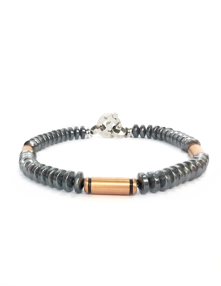 Pulsera acabado acero
