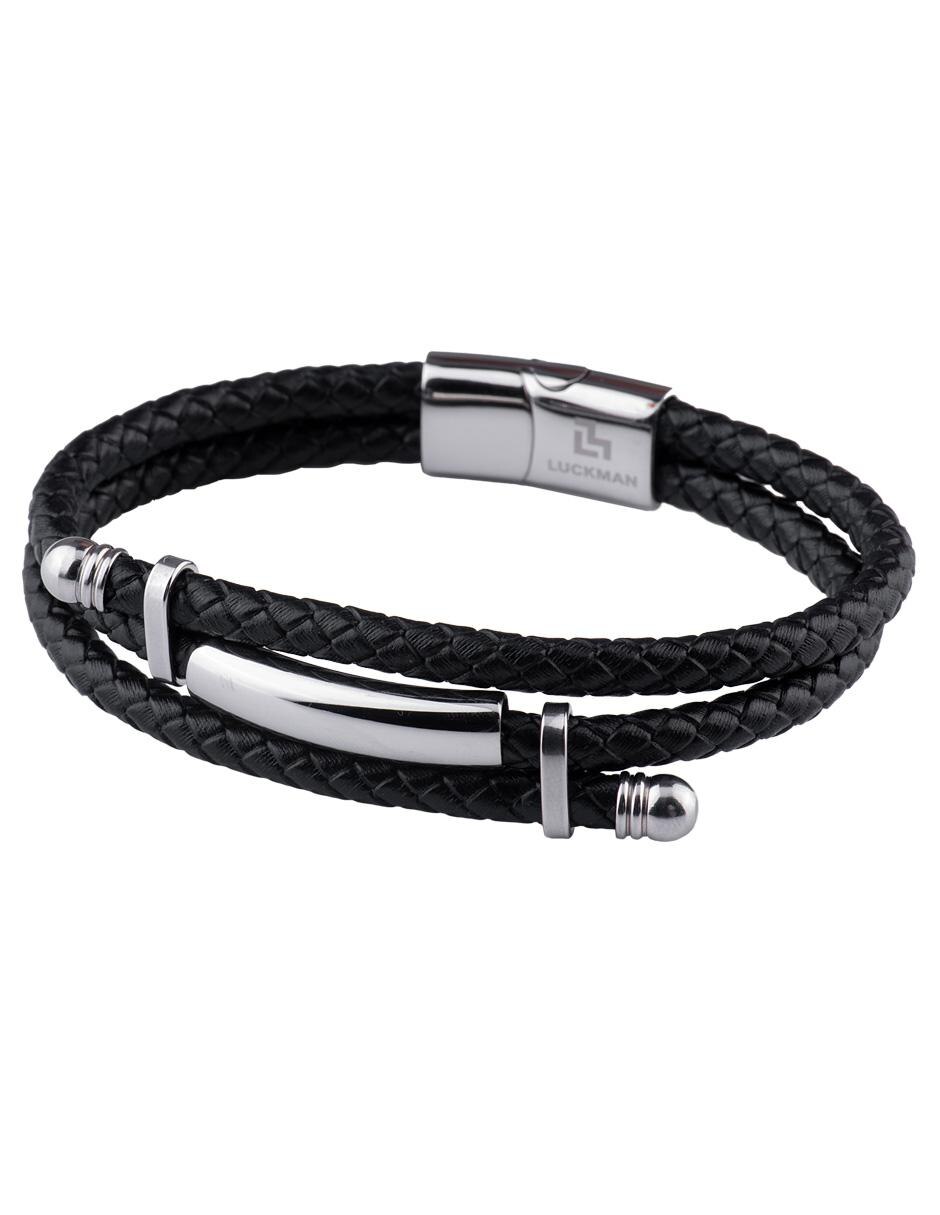 Pulsera acabado acero 2