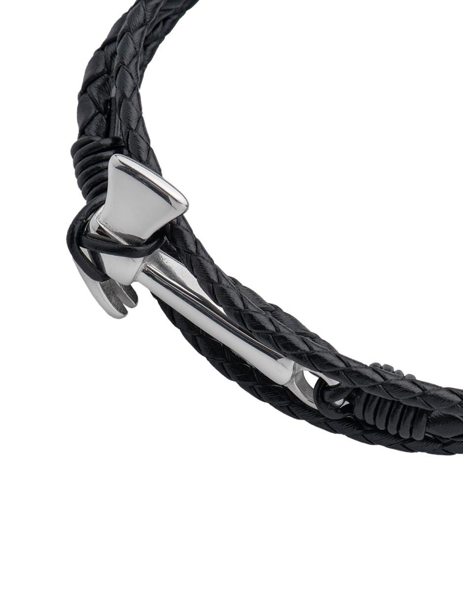 Pulsera acabado acero 2