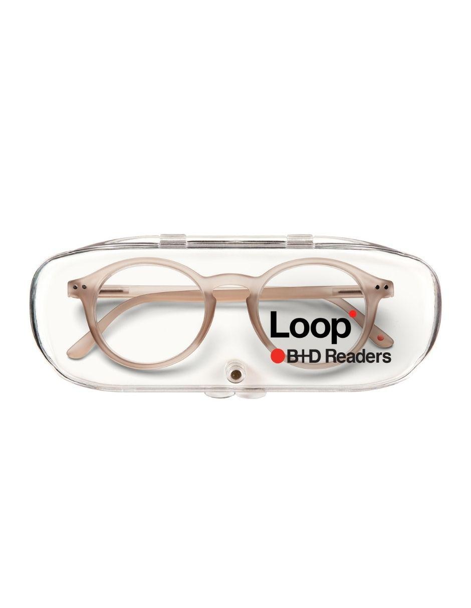 Lentes de lectura circular unisex