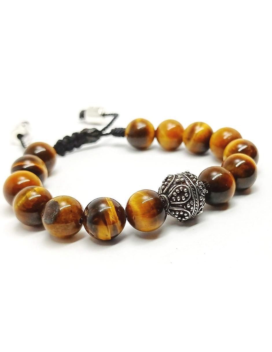 Pulsera de plata con acabado brillante 5