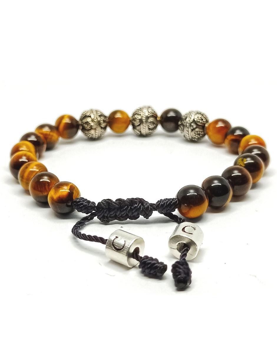 Pulsera de plata acabado brillante 4