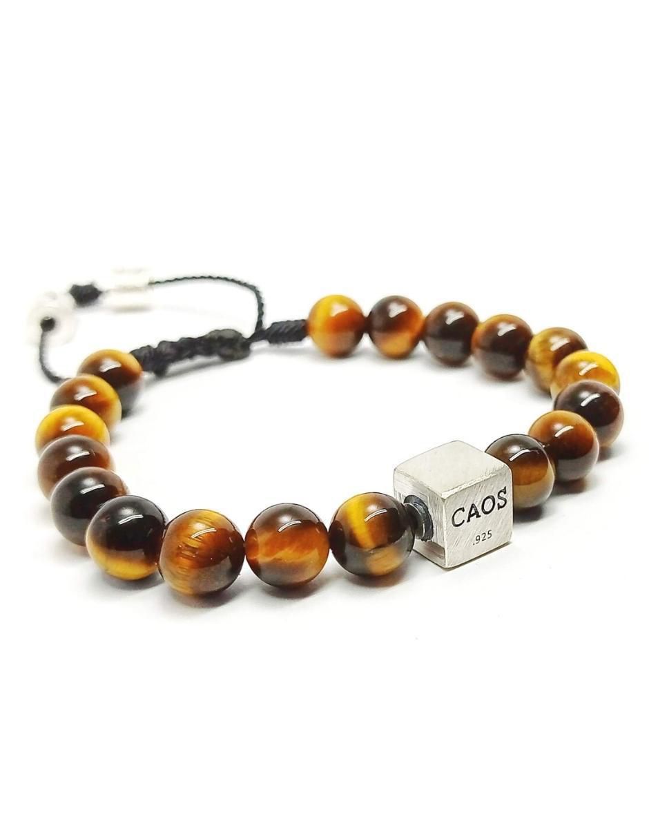 Pulsera de plata con acabado brillante 5