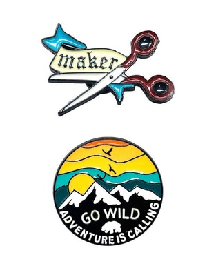 Set de pin asimétrico