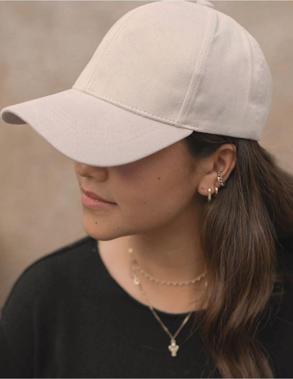 Gorra visera curva hebilla casual para adulto 2