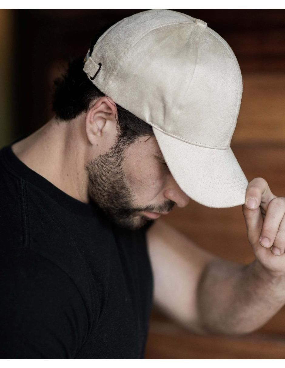 Gorra visera curva hebilla casual para adulto 6