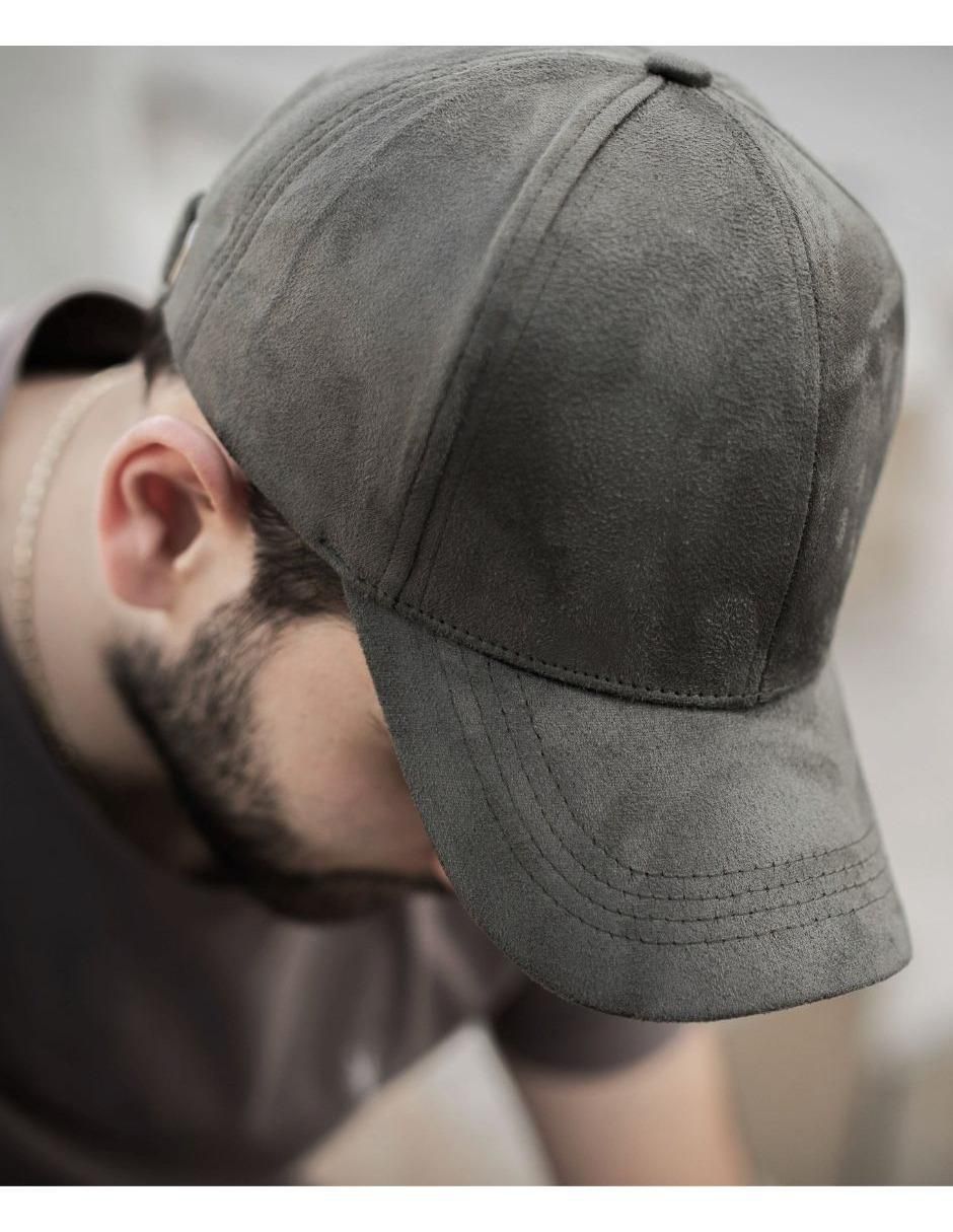 Gorra visera curva hebilla casual para adulto 4
