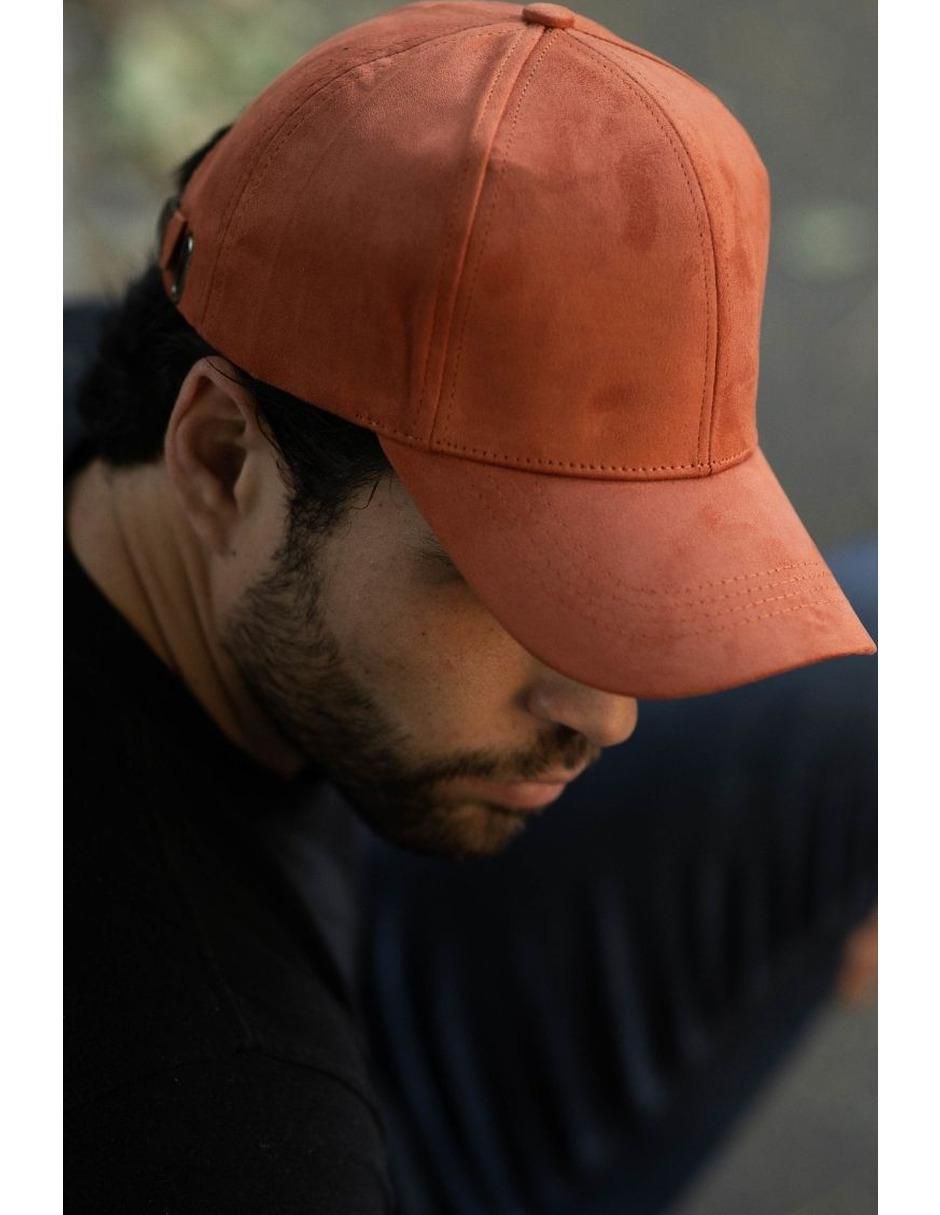 Gorra visera curva hebilla casual para hombre 3