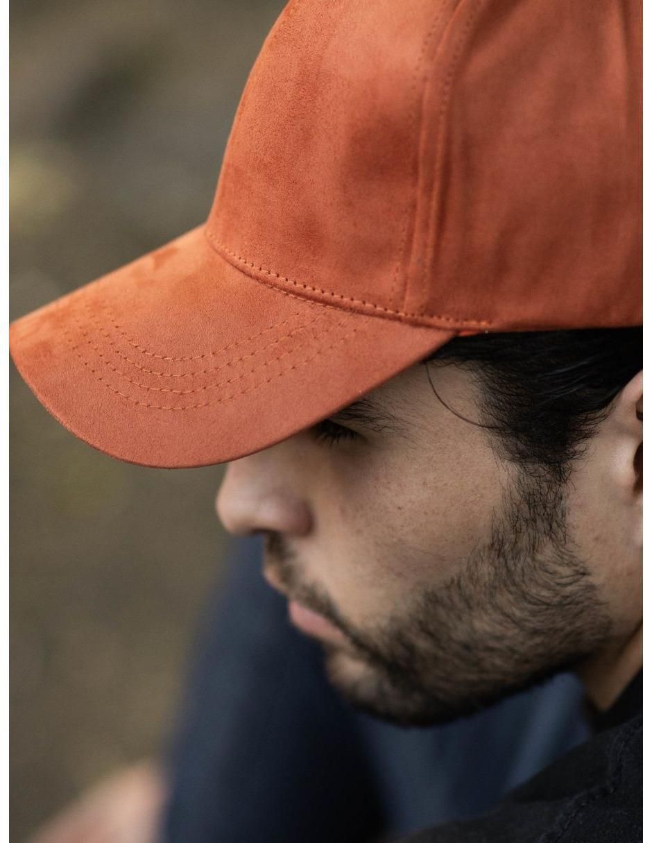 Gorra visera curva hebilla casual para hombre 2