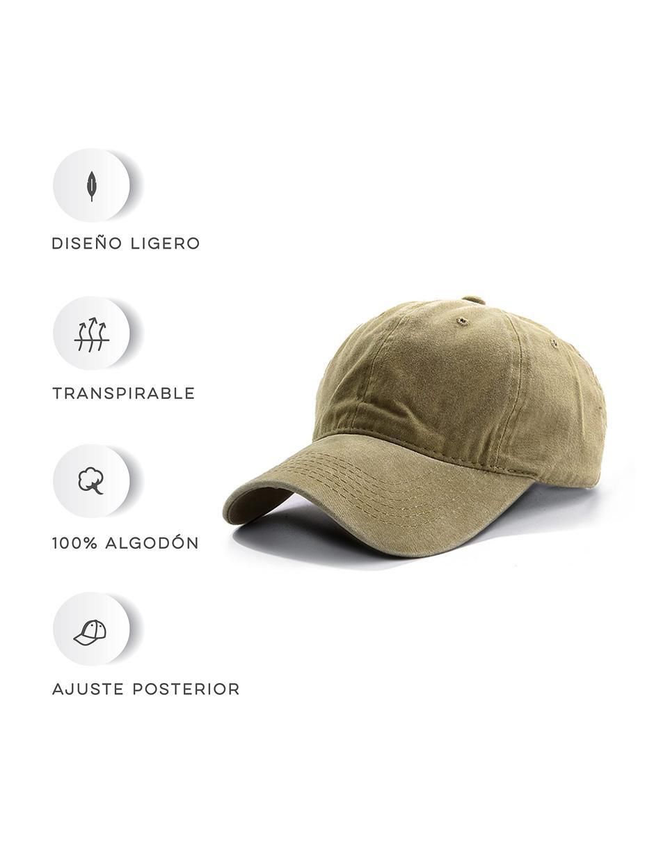 Gorra visera curva broche casual 2