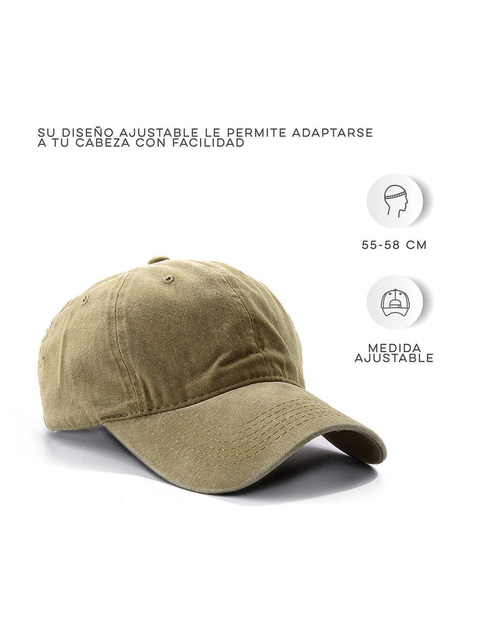 Gorra visera curva broche casual 3