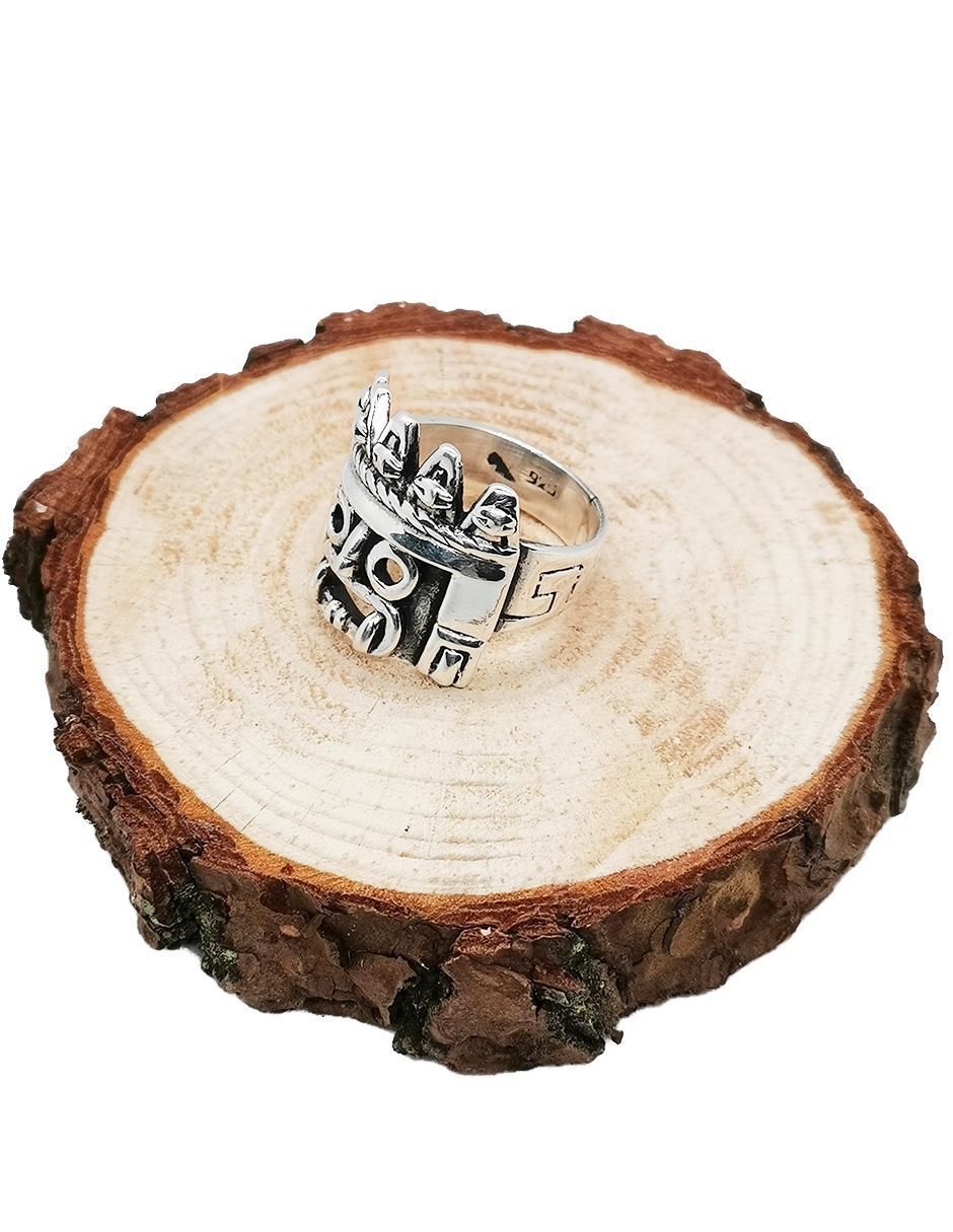 Anillo P 925 de plata pulido
