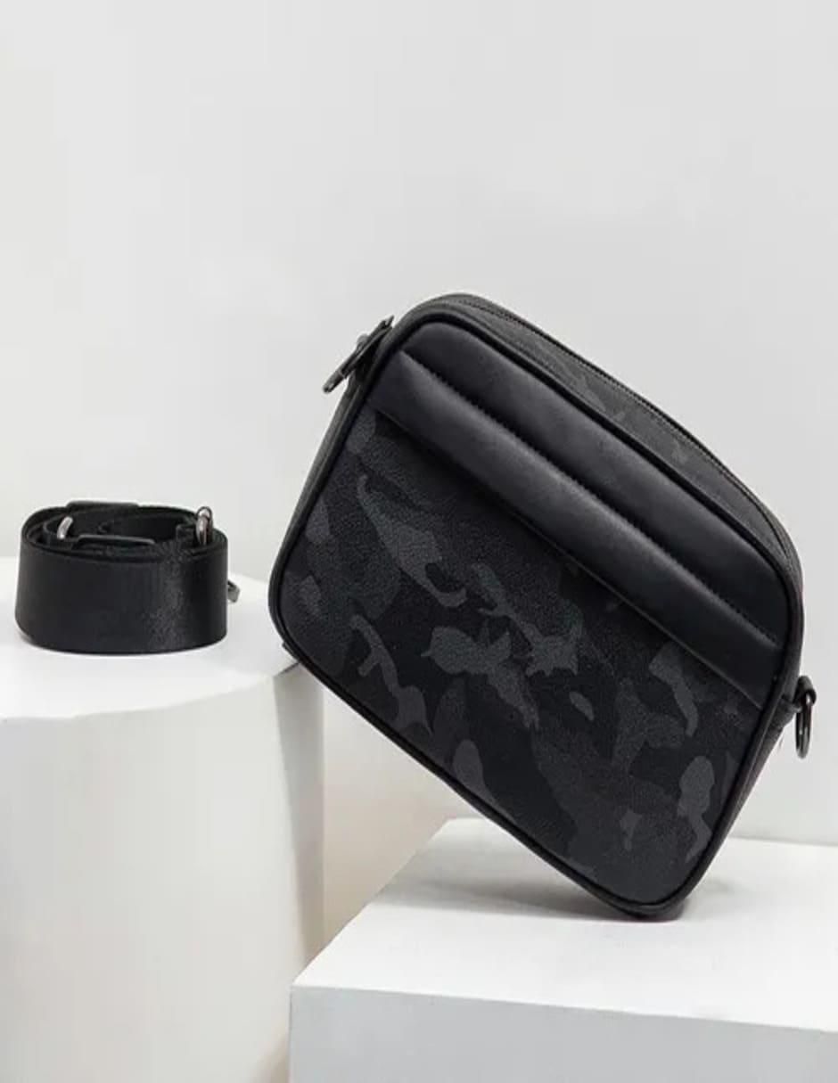 Bolsa messenger de cuero para hombre 3
