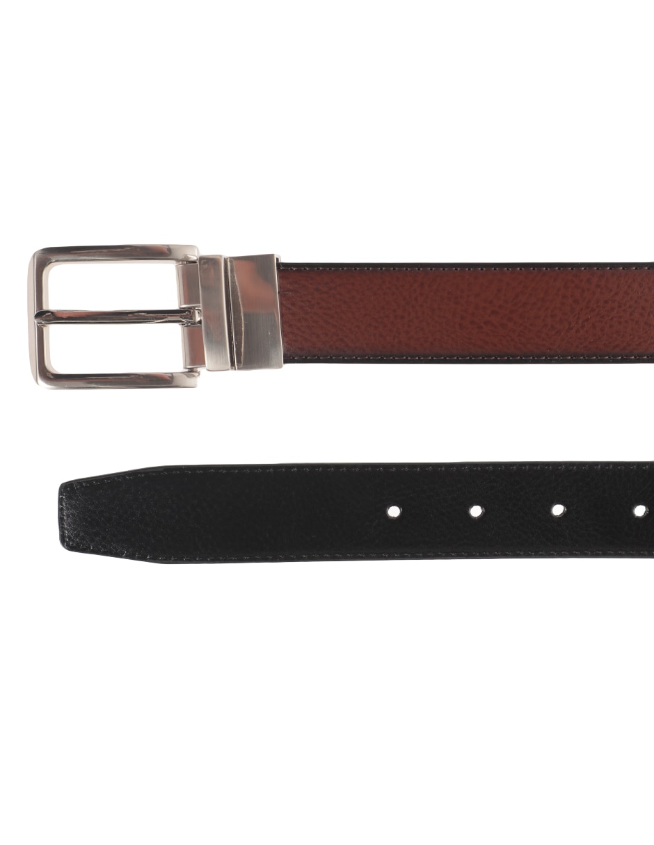Cinturón Hickok de piel para hombre