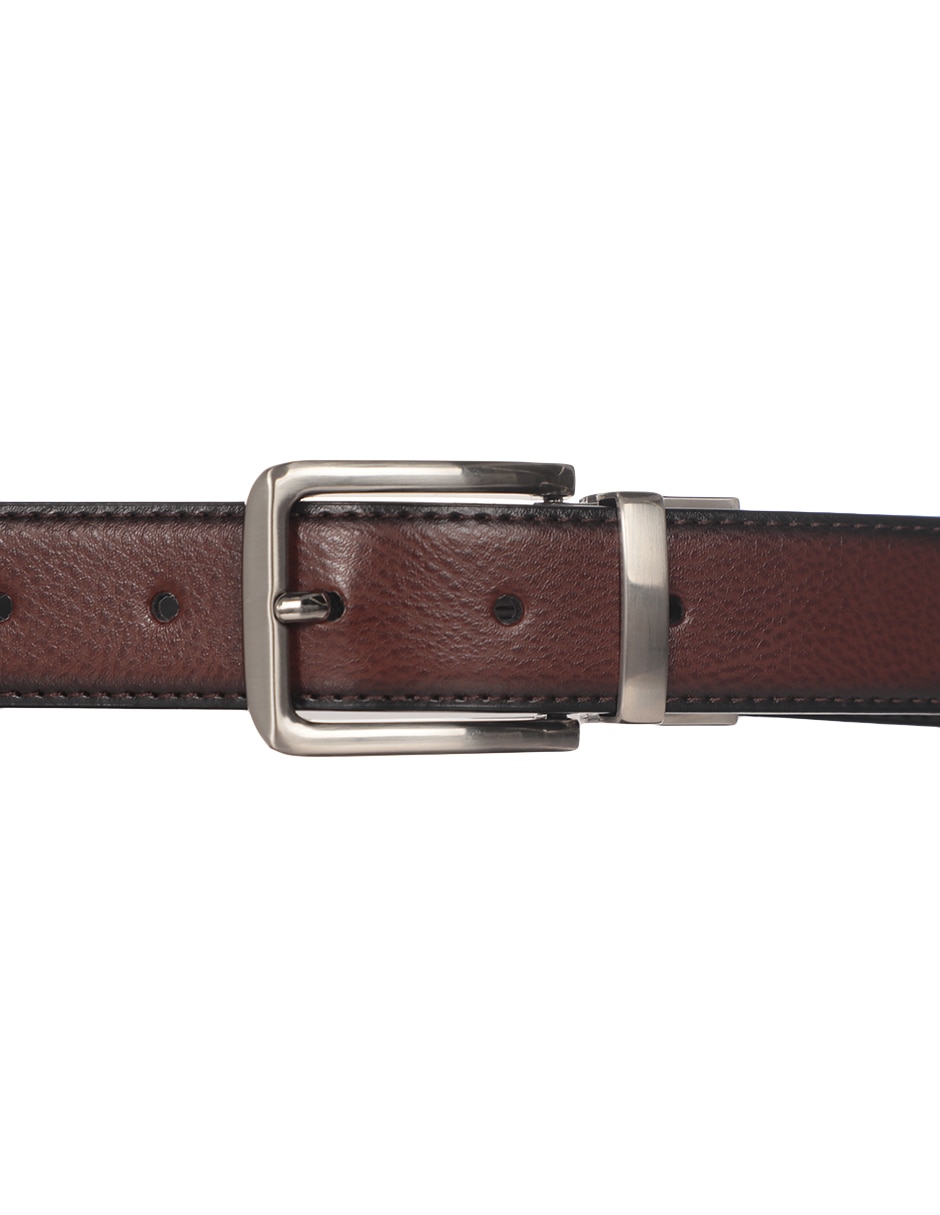 Cinturón Hickok de piel para hombre