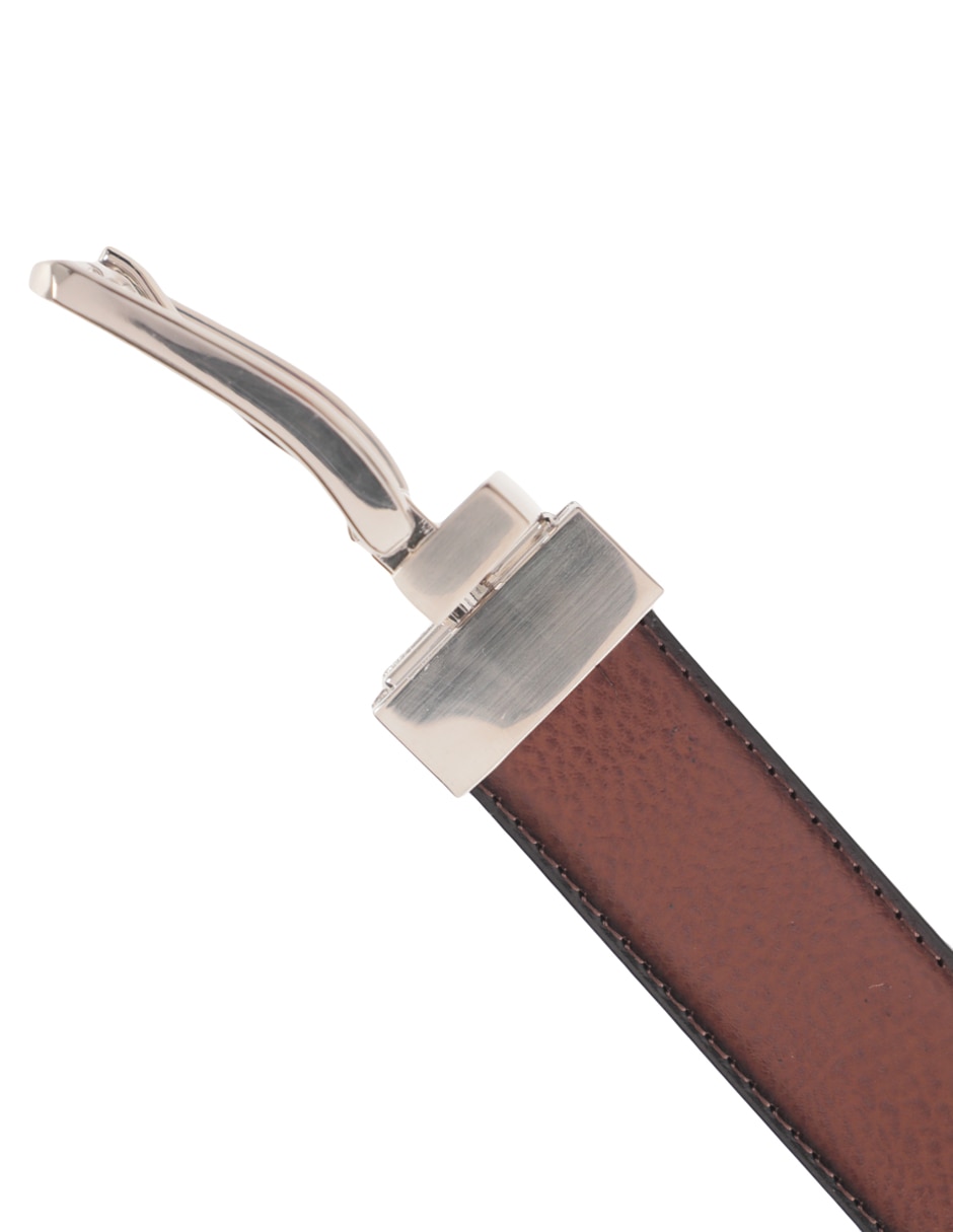 Cinturón Hickok de piel para hombre