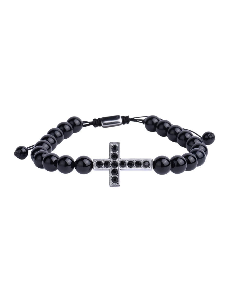 Pulsera con zirconia cúbica acabado brillante 1