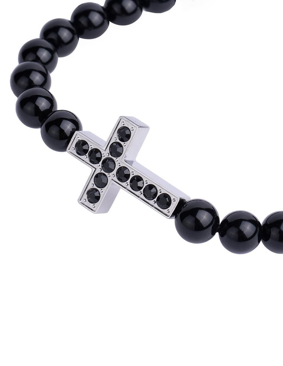Pulsera con zirconia cúbica acabado brillante 2