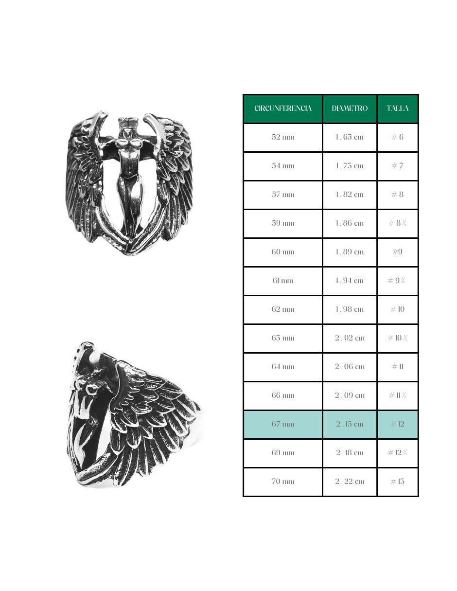 Anillo de ángel Religión P 925 de plata brillante 6