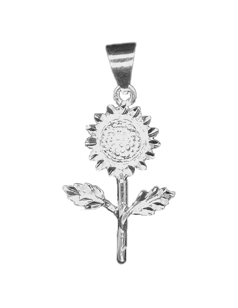 Dije de girasol Plantas de plata