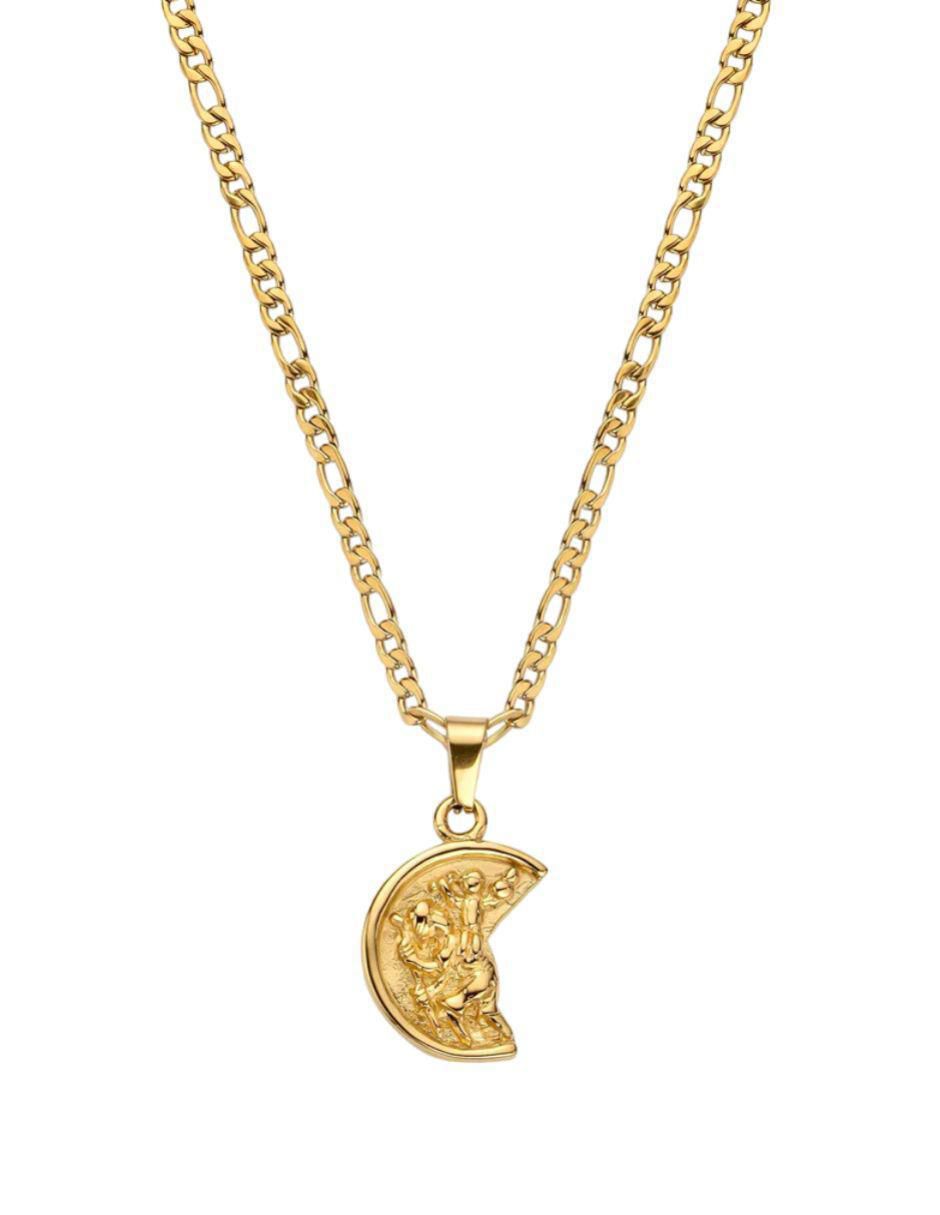 Collar circular St. Christopher