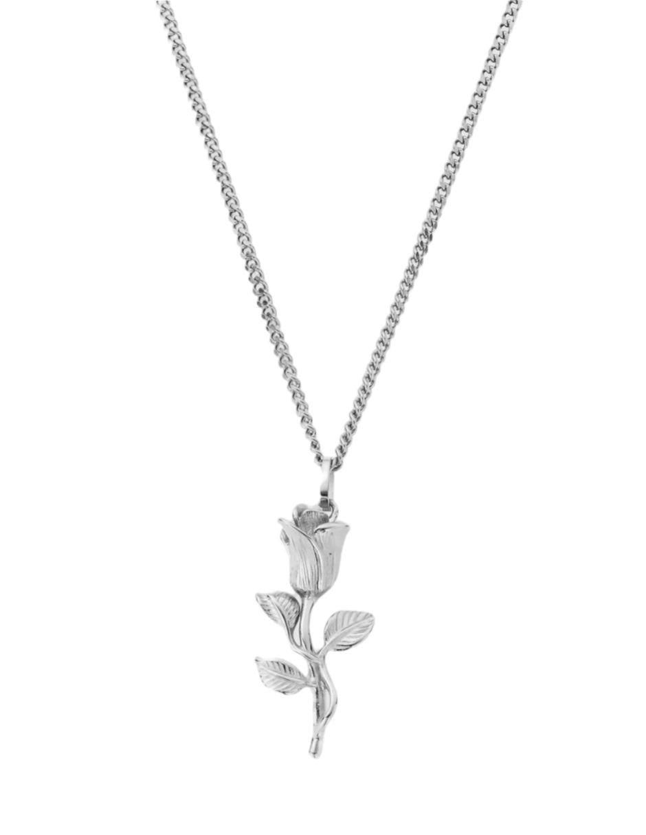 Collar de flor Rosa