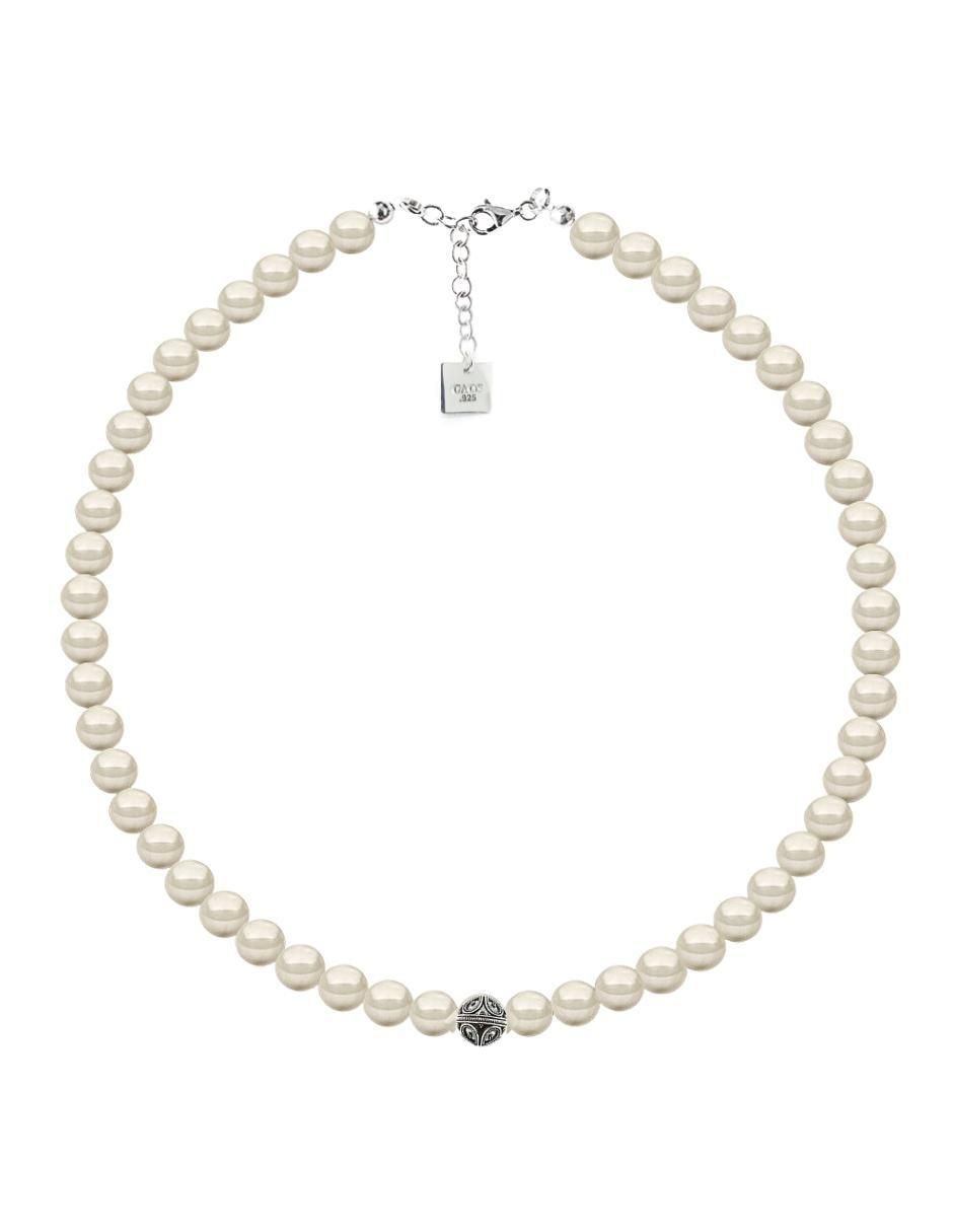 Collar circular de plata P 925 Collar circular de plata P 925