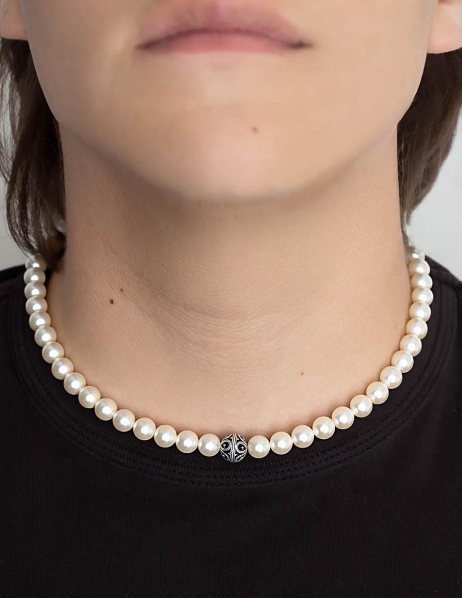 Collar circular de plata P 925 2