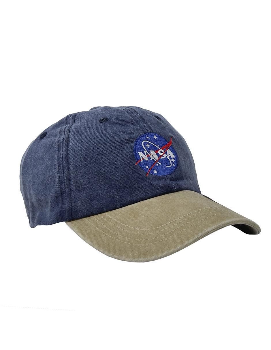 Gorra con visera curva casual G Lux NASA para hombre