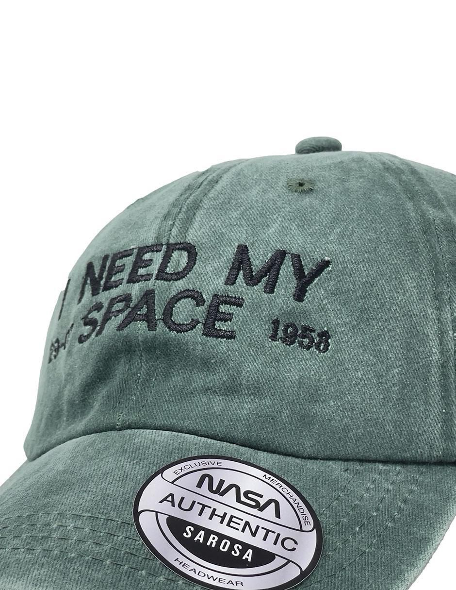 Gorra con visera curva casual G Lux NASA para hombre 3