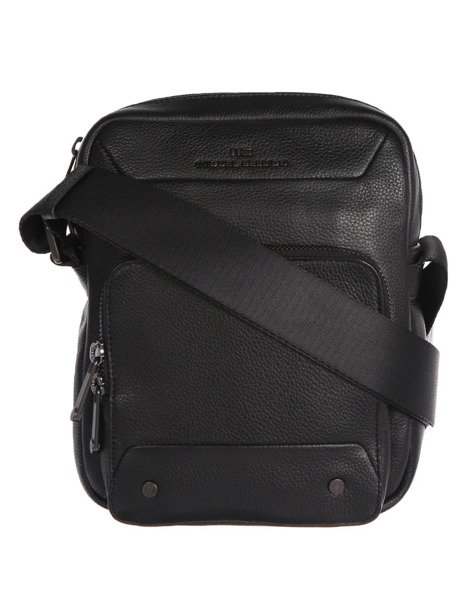 Bolsa messenger Miguel Bellido de piel para hombre