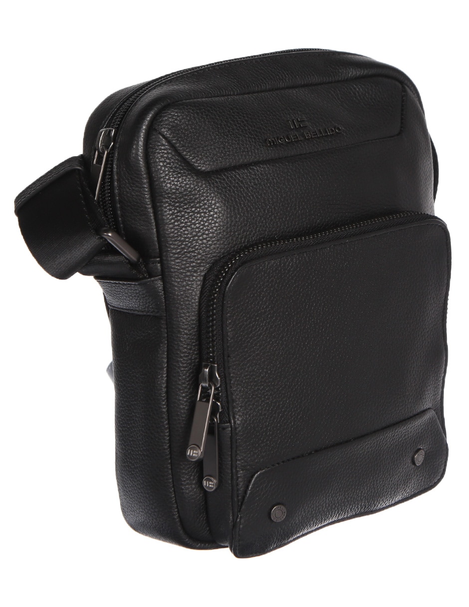 Bolsa messenger Miguel Bellido de piel para hombre