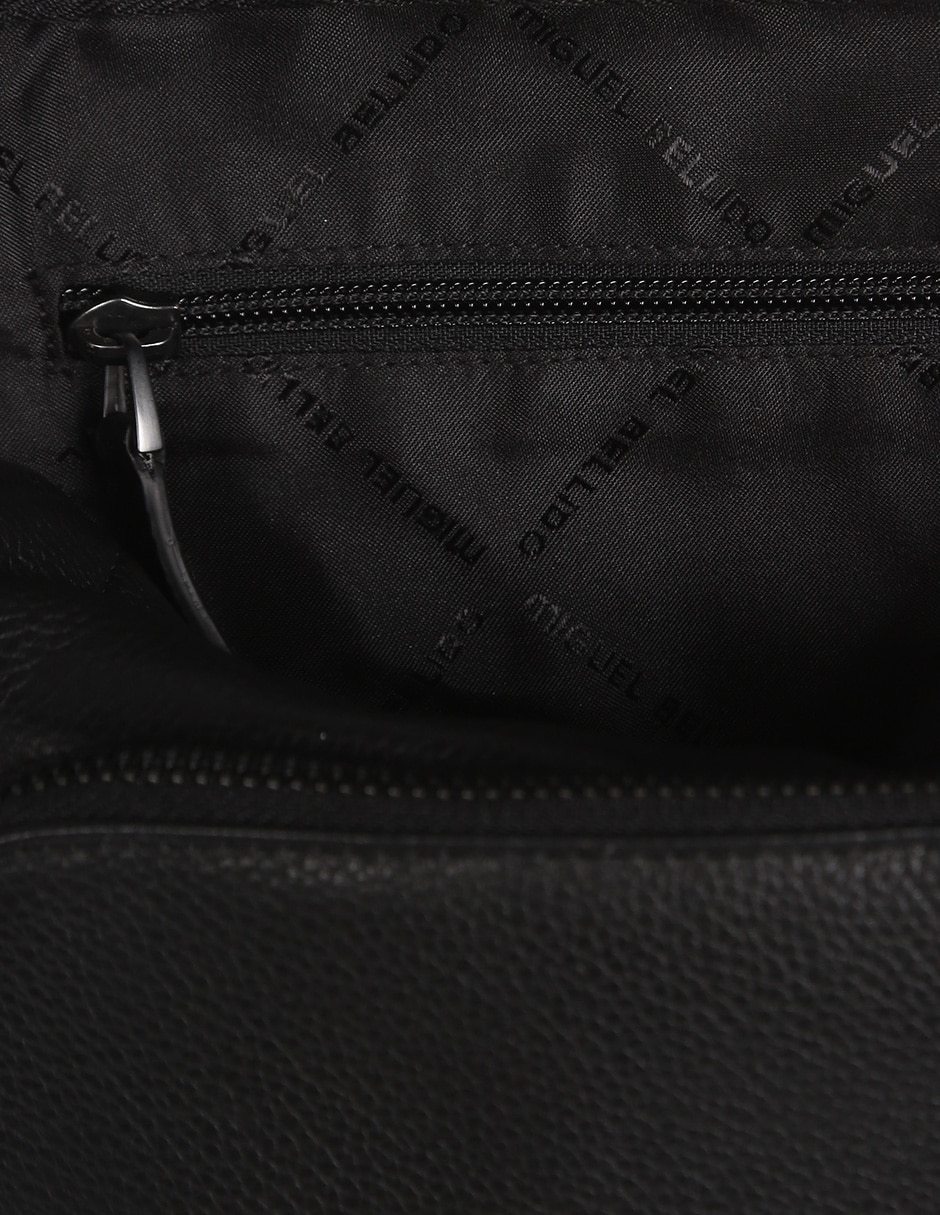 Bolsa messenger Miguel Bellido de piel para hombre