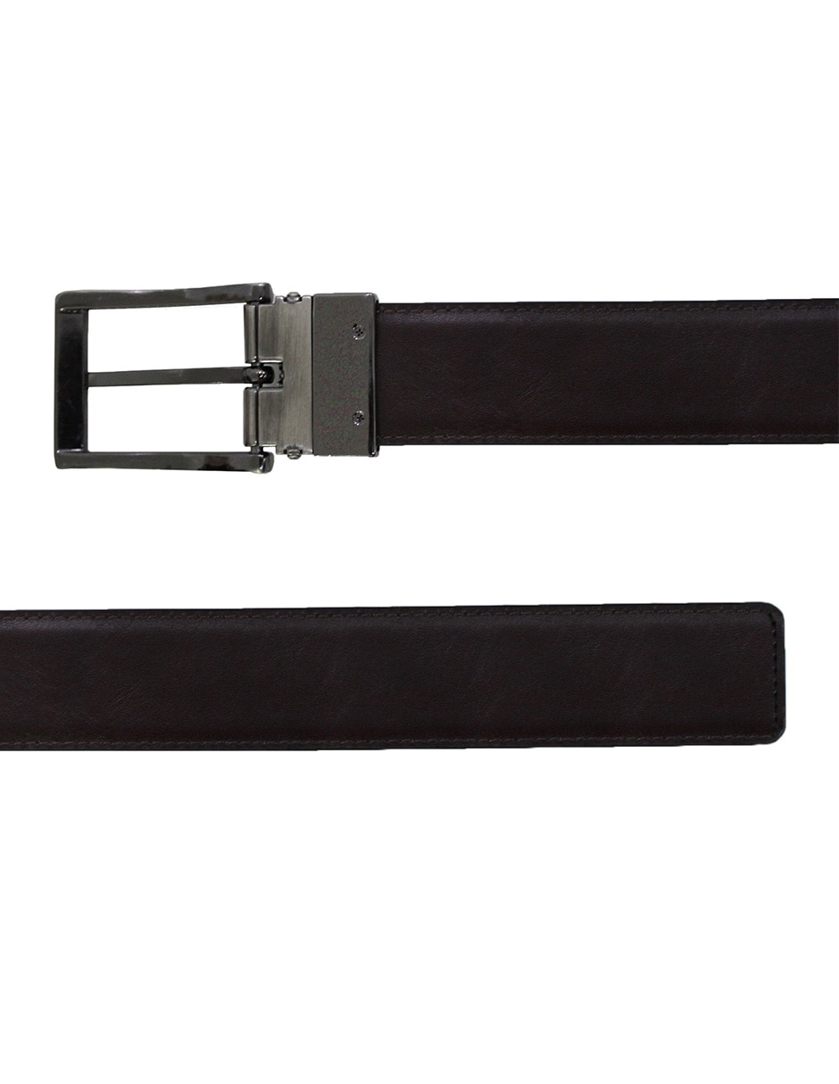 Cinturón Perry Ellis de piel para hombre