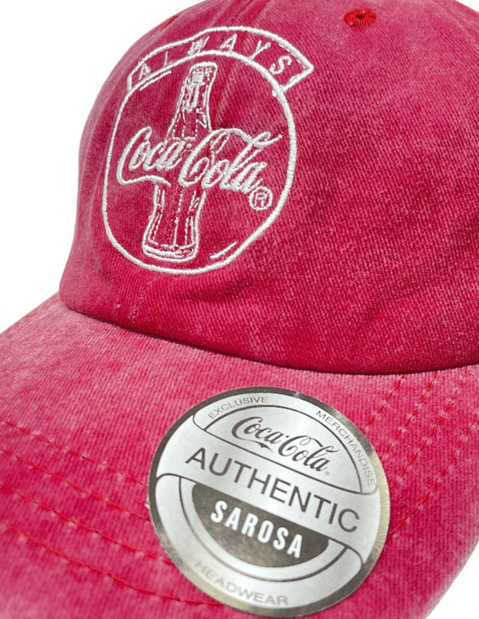 Gorra con visera curva casual Coca Cola Retro Coca-Cola para adulto 4