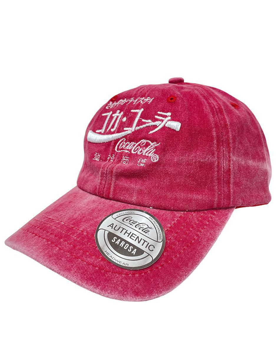 Gorra con visera curva casual Coca-Cola para adulto 4