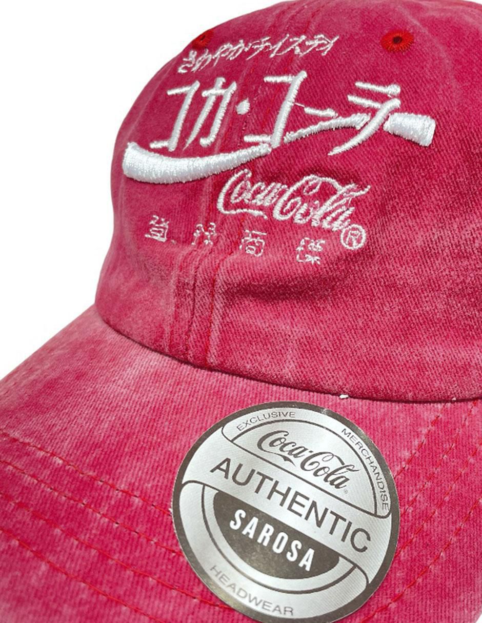 Gorra con visera curva casual Coca-Cola para adulto 3