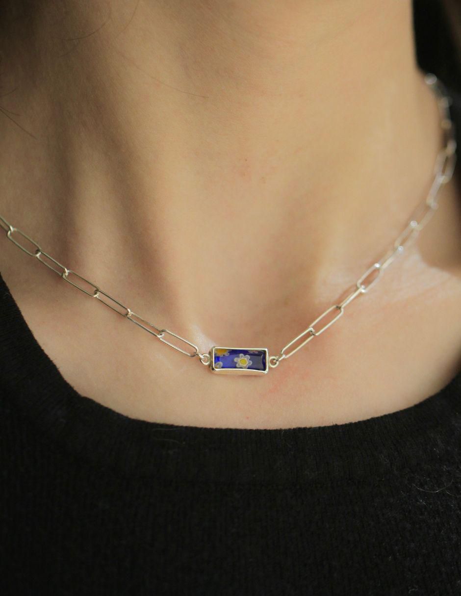 Collar de plata P 925