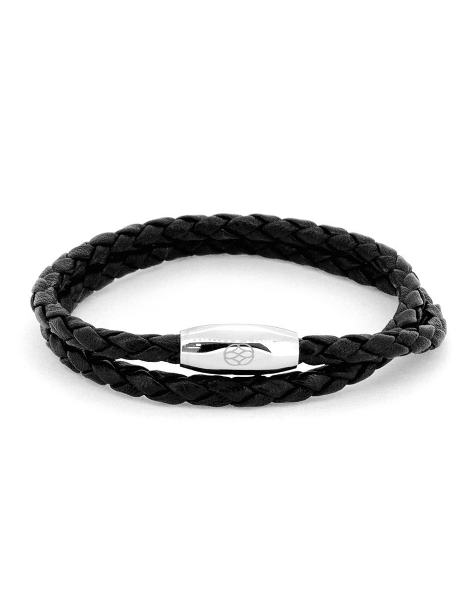 Pulsera de piel Numana acabado liso
