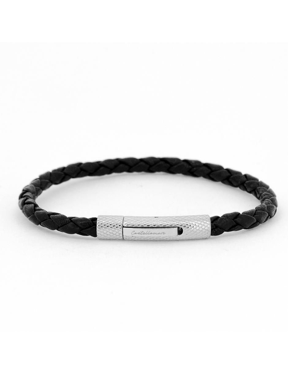 Pulsera de piel Numana acabado liso