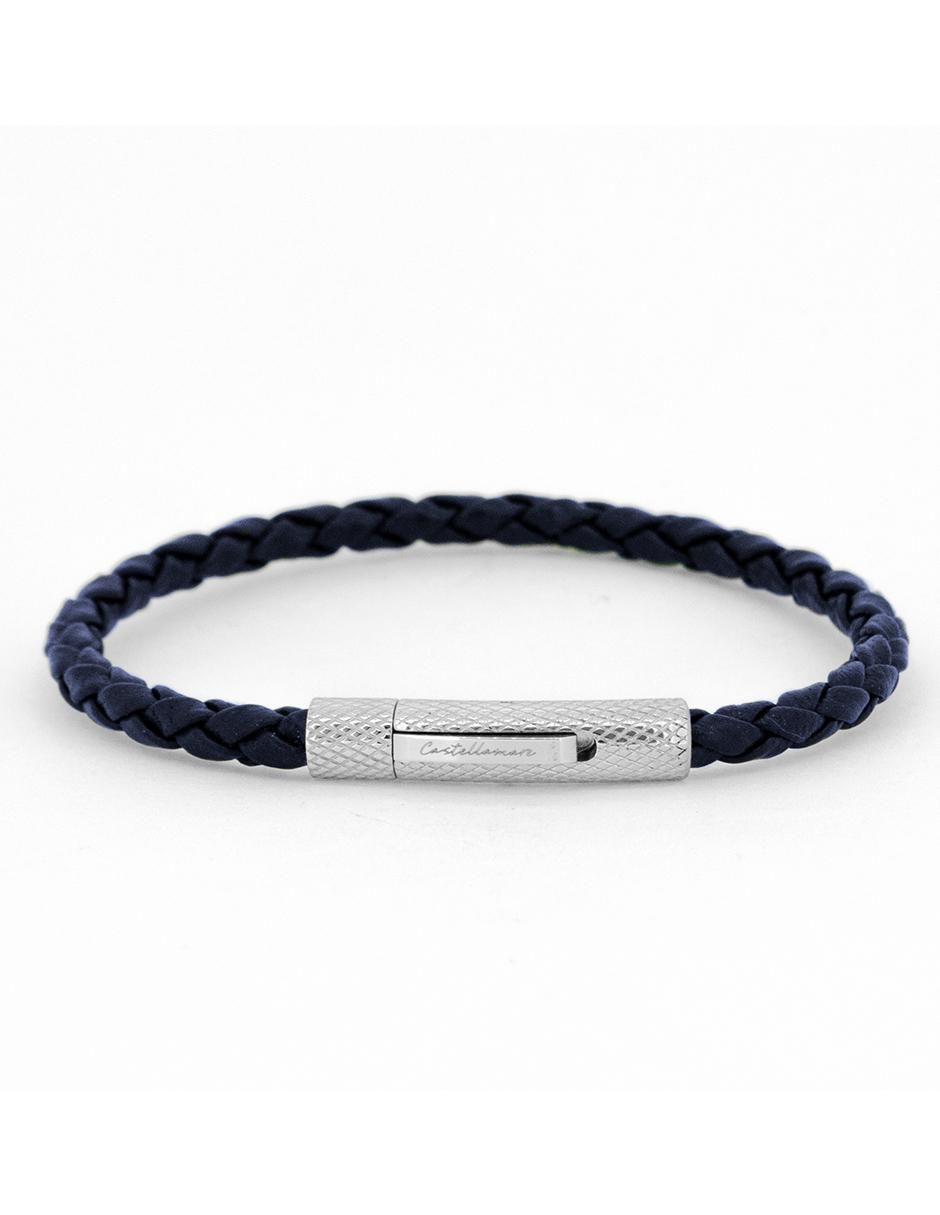 Pulsera de piel Numana acabado liso