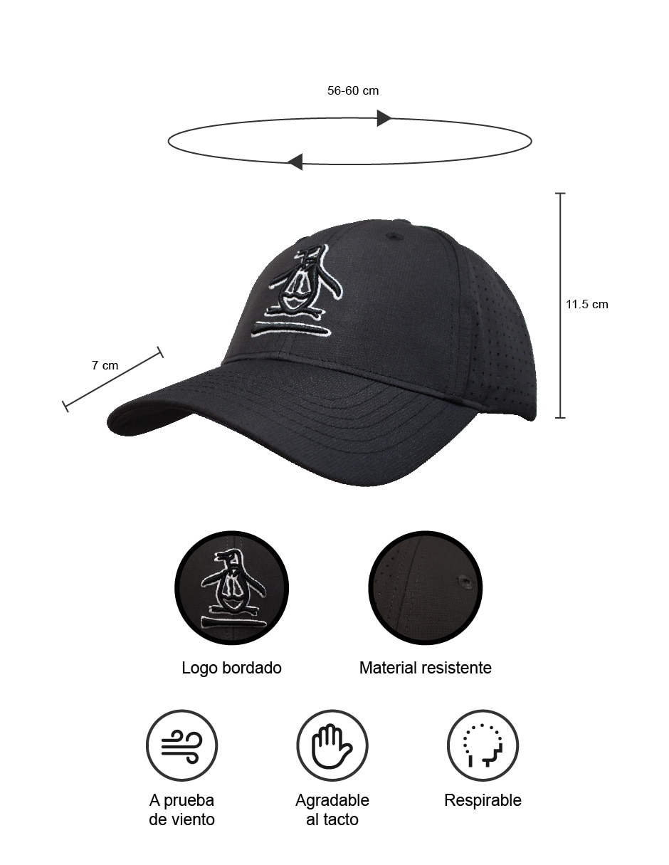 Gorra con visera curva hebilla Original Penguin para adulto