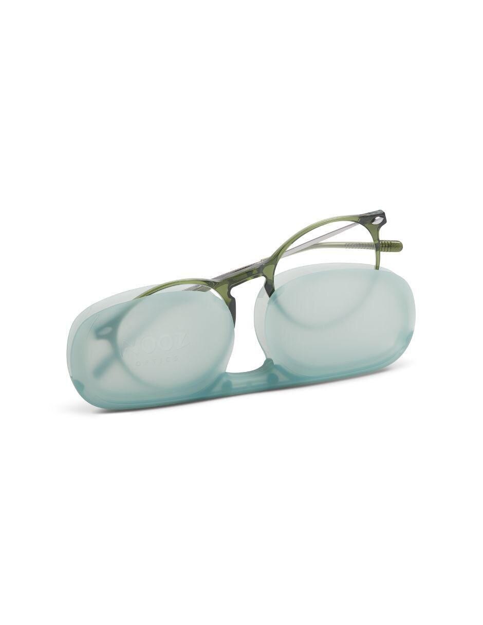 Lentes de lectura Cruz Khaki circular unisex